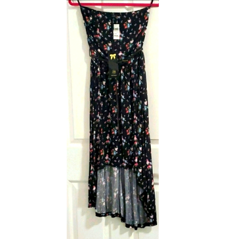 Strapless Rayon Summer Dress